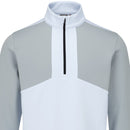 Ping Keon 1/2 Zip Pullover - White/Pearl Grey