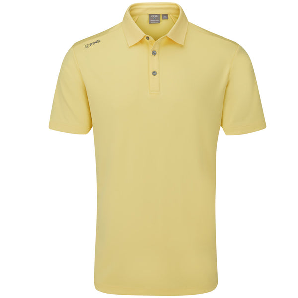 Ping Lindum Polo Shirt - Lemon