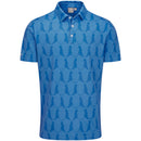 Ping Mr. PING Printed Polo Shirt - Blue Multi