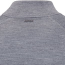 Ping Murphy Full Zip Sweater - French Grey Marl