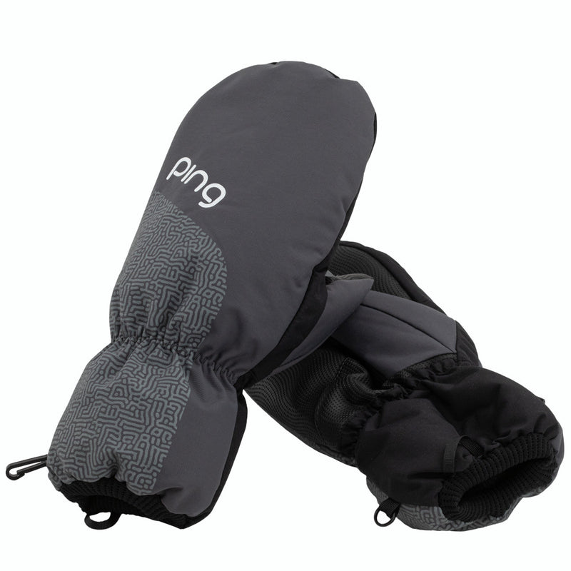 Ping Ladies Cart Mitts (Pair) - Grey/Silver