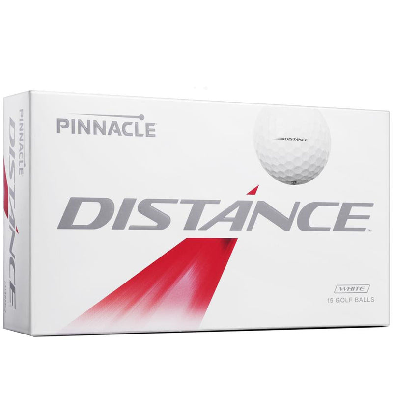 Pinnacle Distance Golf Balls - White - 15 Pack