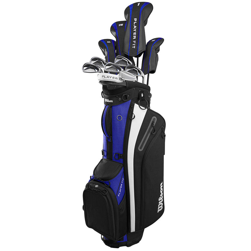 Wilson Player Fit 12-Piece Cart Bag Package Set - Graphite