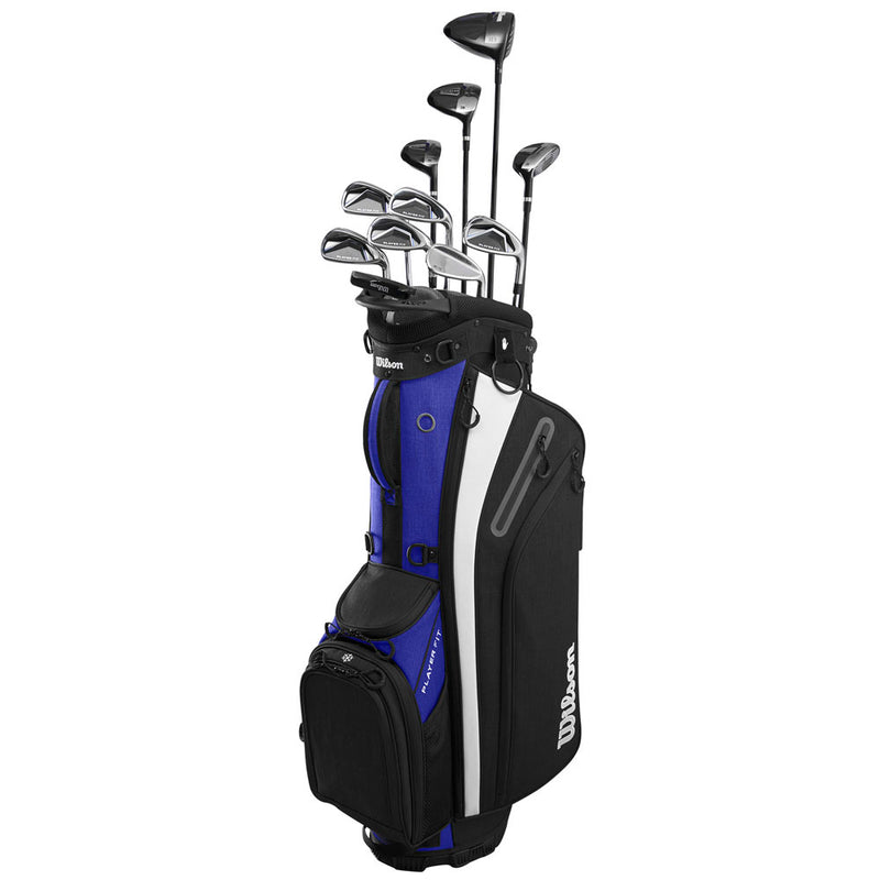 Wilson Player Fit 12-Piece Cart Bag Package Set - Graphite