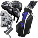 Wilson Player Fit 12-Piece Stand Bag Package Set - Steel +1" Longer