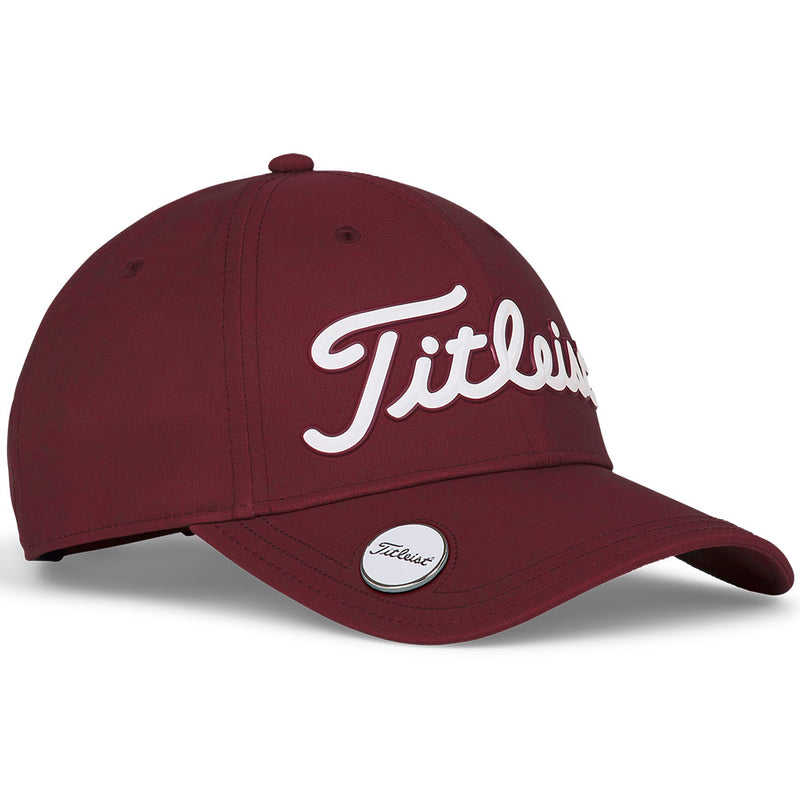 Titleist Players Performance Ball Marker Cap - Burgundy/White
