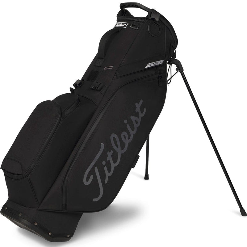 Titleist Players S4 StaDry Waterproof Stand Bag - Black/Black/Graphite