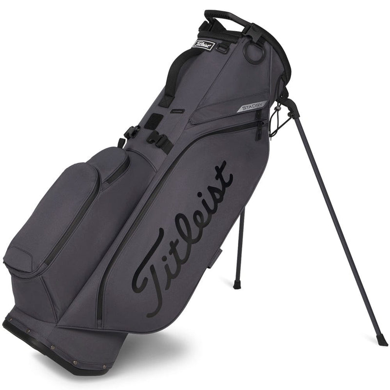 Titleist Players S4 StaDry Waterproof Stand Bag - Graphite/Black/Black