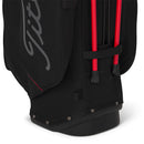 Titleist Players S4 StaDry Waterproof Stand Bag - Black/Red/Graphite