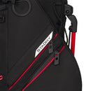 Titleist Players S4 StaDry Waterproof Stand Bag - Black/Red/Graphite