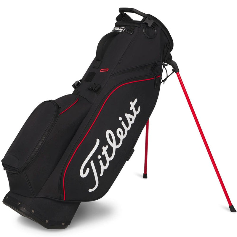 Titleist Players S4 Stand Bag - Black/Red/White