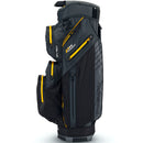 PowaKaddy Dri Tech Waterproof Cart Bag - Black/Gun Metal/Yellow Trim