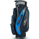 PowaKaddy Premium Tech Cart Bag - Gun Metal/Black/Blue Trim