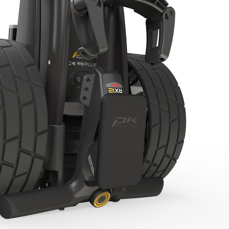 PowaKaddy RX12 GPS Remote Control Electric Trolley - Black - 2025