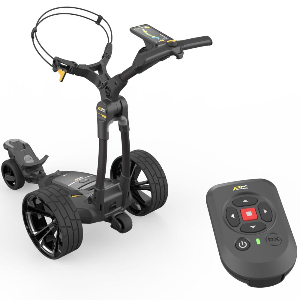 Remote Control Platform Trolley PowaKaddy RX12 GPS Remote Control Electric Trolley - Black - 2026