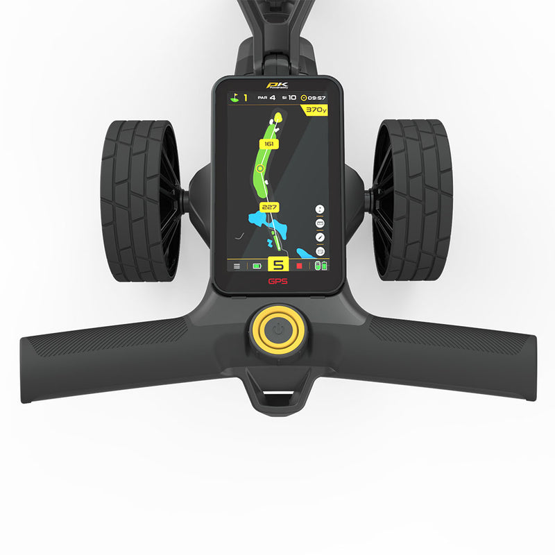 PowaKaddy RX12 GPS Remote Control Electric Trolley - Black - 2025