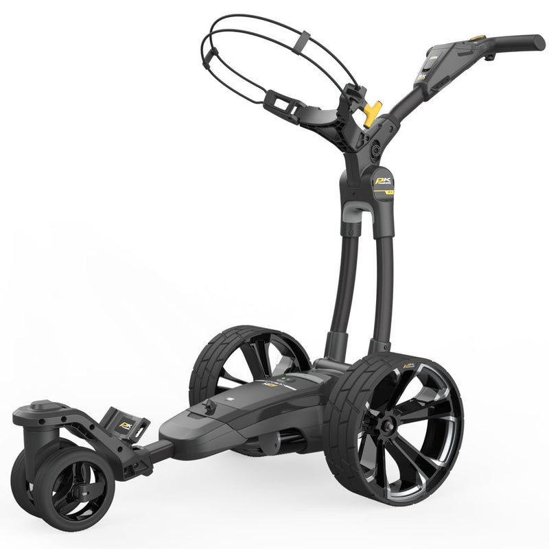 PowaKaddy RX Remote Control Electric Trolley - Black - 2025