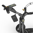 PowaKaddy CT12 GPS EBS Electric Trolley - Gun Metal - 2025