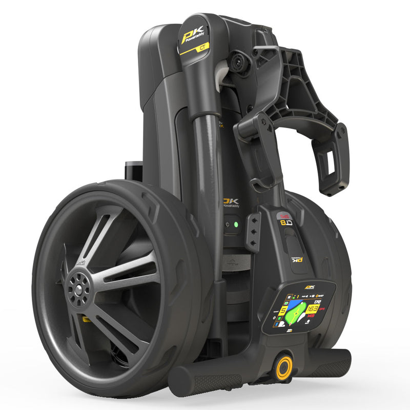PowaKaddy CT8 GPS EBS Electric Trolley - Gun Metal - 2025
