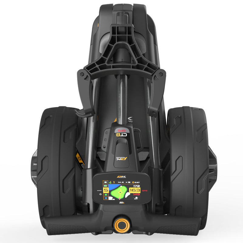 PowaKaddy CT8 GPS EBS Electric Trolley - Gun Metal - 2025