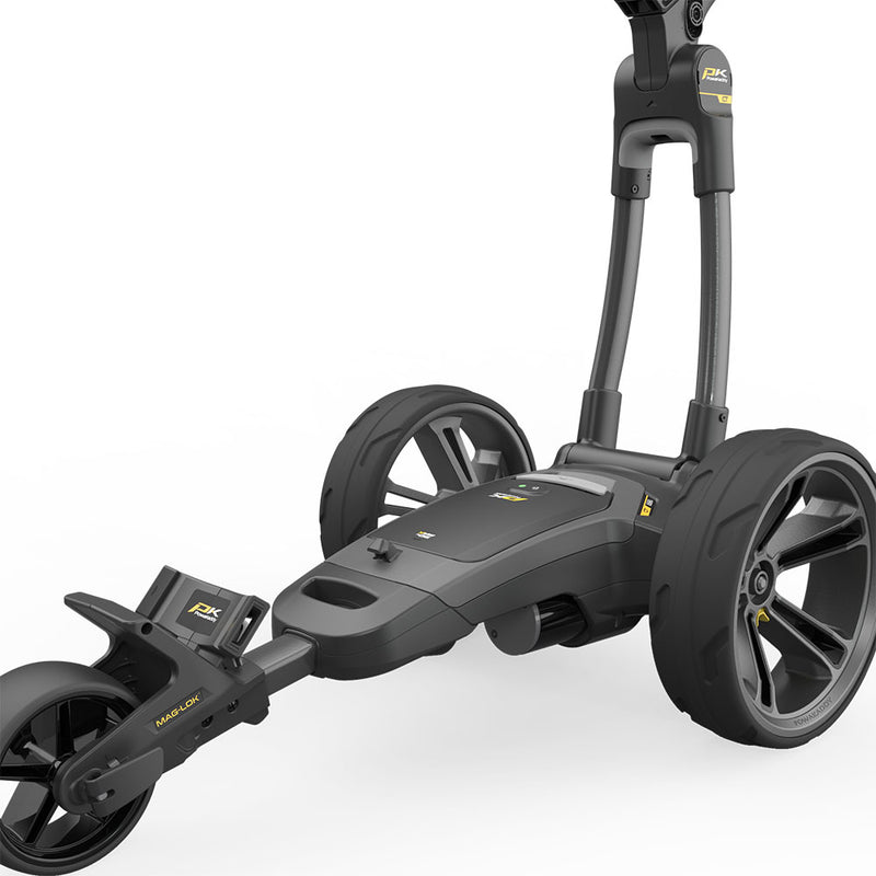 PowaKaddy CT8 GPS EBS Electric Trolley - Gun Metal - 2025