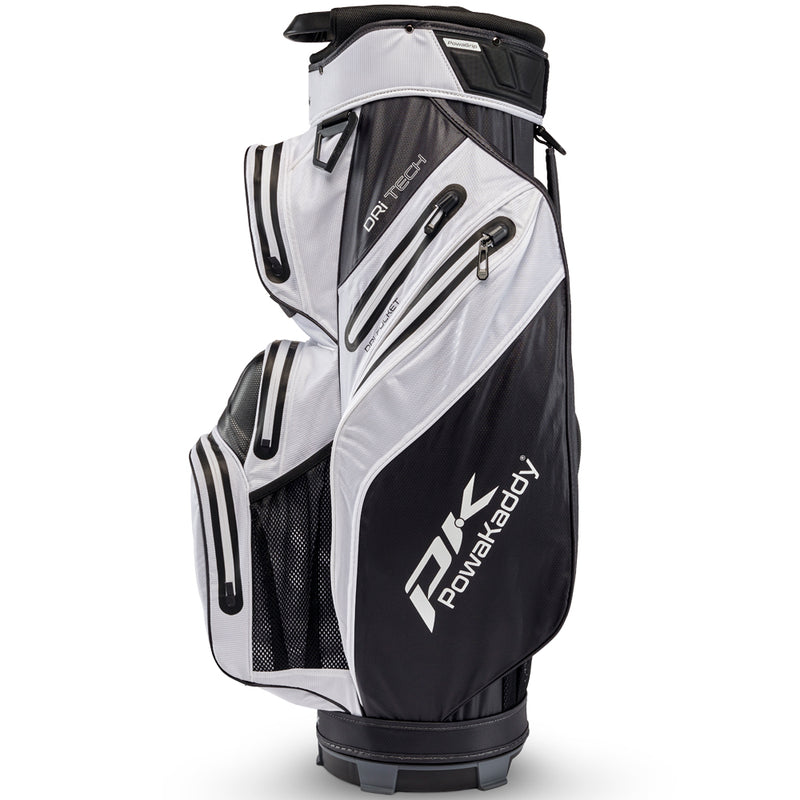 PowaKaddy Dri-TECH Waterproof Cart Bag -  White/Black