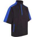 ProQuip Aqualite Pro 1/2 Sleeve Waterproof Rain Suit - Black/Magnetic Blue