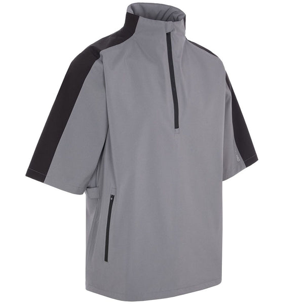 ProQuip Aqualite Pro Half Sleeve Waterproof Rain Top - Grey/Black