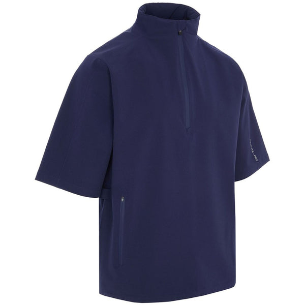 ProQuip Aqualite Pro Half Sleeve Waterproof Rain Top - Navy