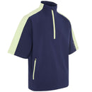 ProQuip Aqualite Pro 1/2 Sleeve Waterproof Rain Suit - Navy/Shadow Lime/Black