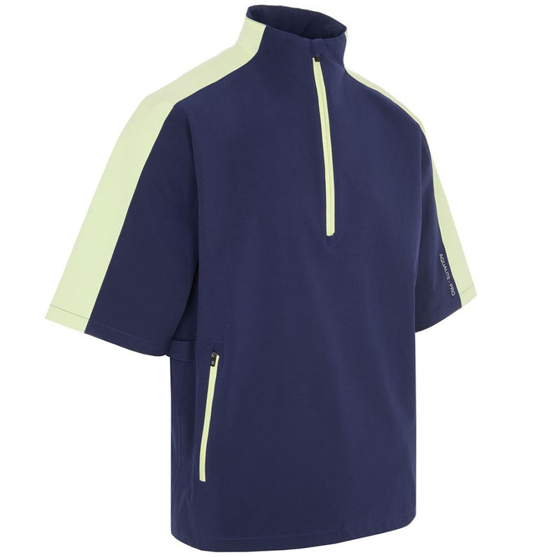 ProQuip Aqualite Pro 1/2 Sleeve Waterproof Rain Suit - Navy/Shadow Lime/Black