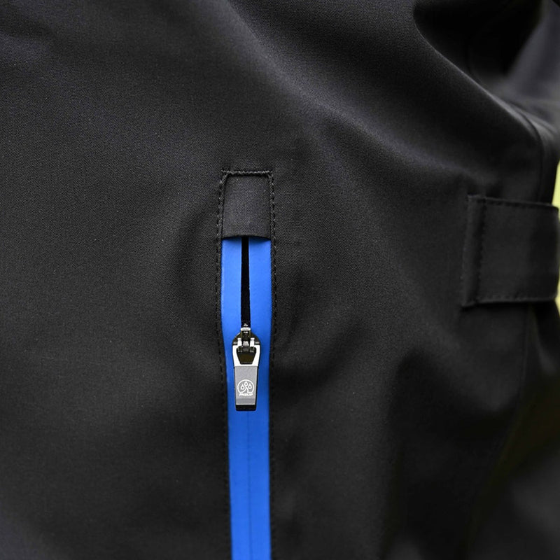 ProQuip Aqualite Pro Rain Waterproof Suit - Black/Magnetic Blue