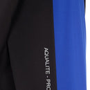 ProQuip Aqualite Pro Rain Waterproof Jacket - Black/Magnetic Blue