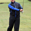 ProQuip Aqualite Pro Rain Waterproof Jacket - Black/Magnetic Blue