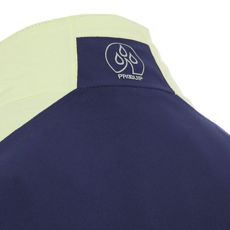 ProQuip Aqualite Pro Rain Waterproof Jacket - Navy/Shadow Lime