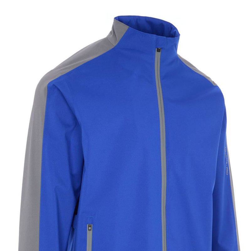 ProQuip Aqualite Pro Rain Waterproof Jacket - Magnetic Blue/Grey