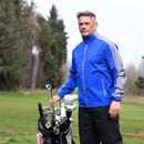 ProQuip Aqualite Pro Rain Waterproof Jacket - Magnetic Blue/Grey