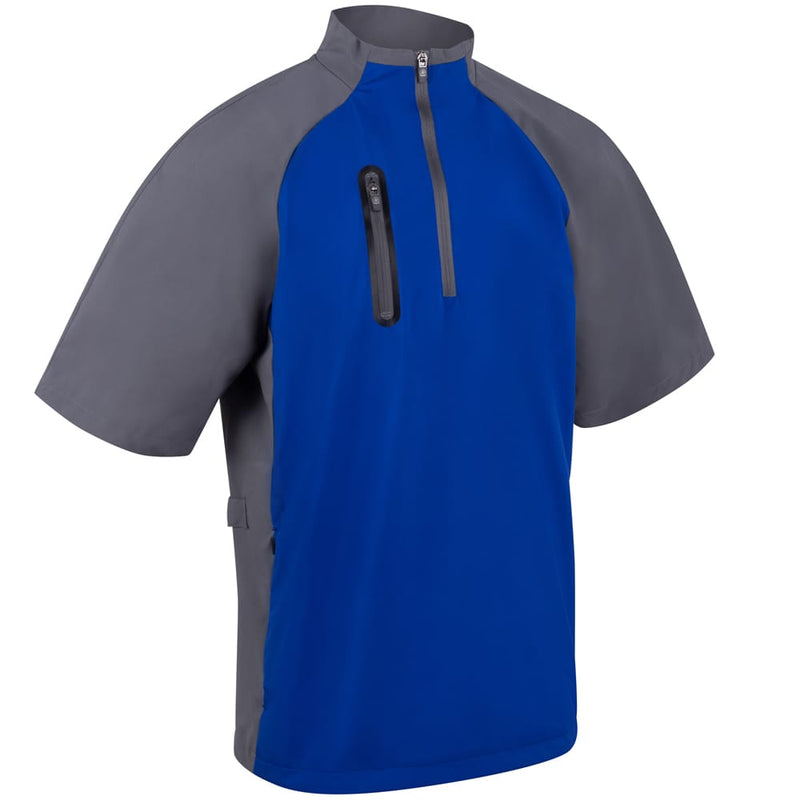 ProQuip Chinook 1/2 Sleeve Wind Shirt - Magnetic Blue/Grey