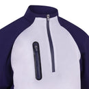 ProQuip Chinook 1/2 Sleeve Wind Shirt - White/Navy