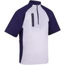 ProQuip Chinook 1/2 Sleeve Wind Shirt - White/Navy