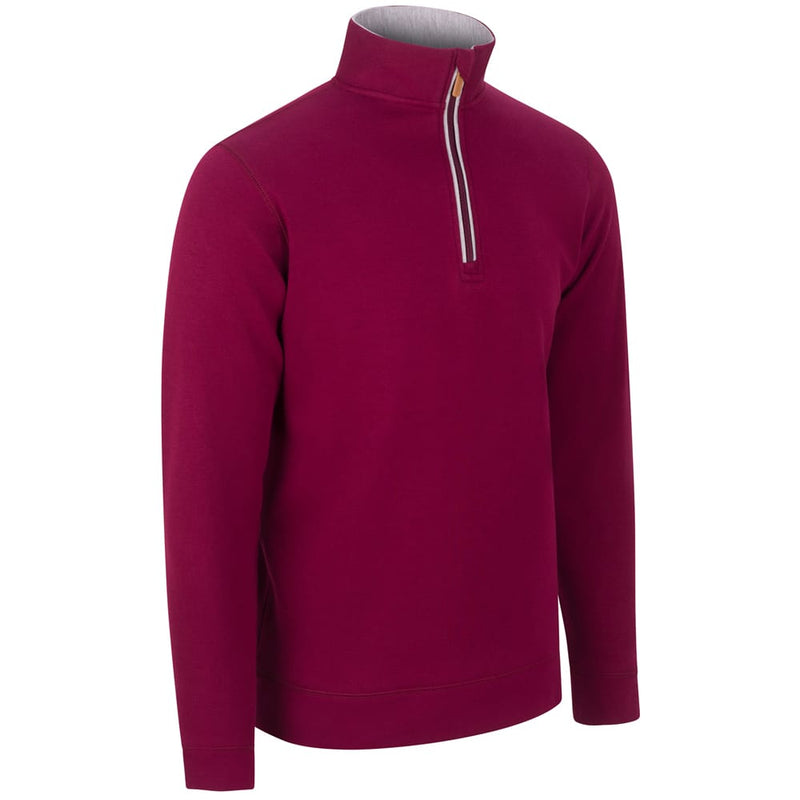 ProQuip Mistral 2 1/4 Zip Pullover - Burgundy