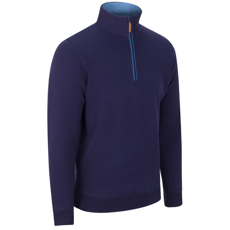 ProQuip Mistral 2 1/4 Zip Pullover - Navy