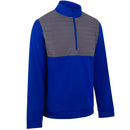 ProQuip Ostro Hybrid 1/2 Zip Wind Jacket - Magnetic Blue/Grey