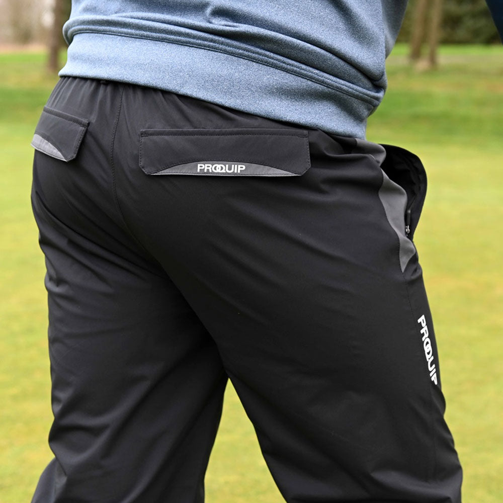 ProQuip Stormforce Pro PX8 Waterproof Trousers Black