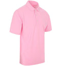 ProQuip Pro Tech Plain Polo Shirt - Begonia Pink