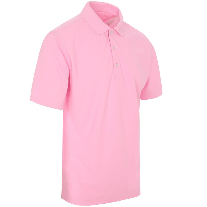 ProQuip Pro Tech Plain Polo Shirt - Begonia Pink