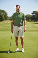 ProQuip Pro Tech Plain Polo Shirt - Dill
