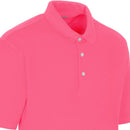ProQuip Pro Tech Plain Polo Shirt - Shocking Pink