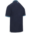 ProQuip Striped Collar Polo Shirt - Navy
