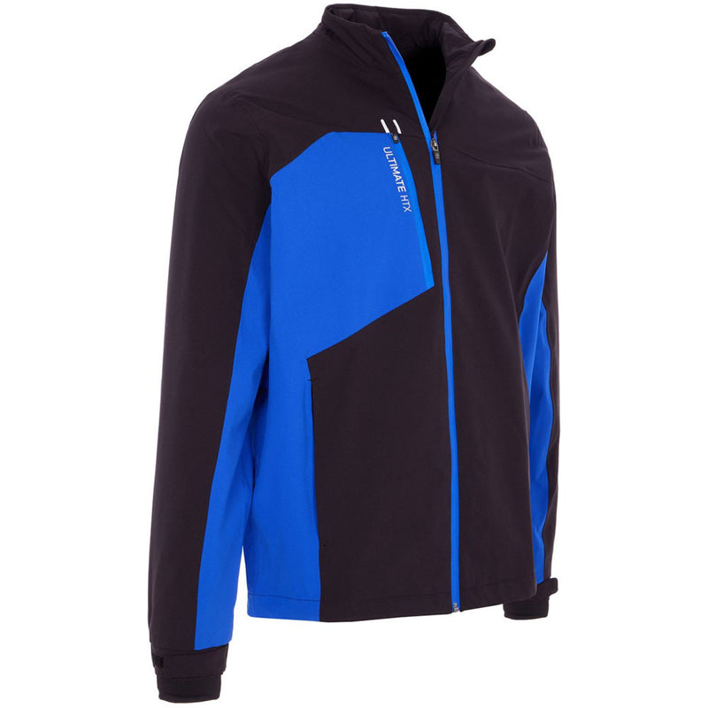ProQuip Ultimate HTX Waterproof Jacket - Black/Blue